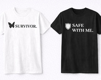 Survivor Safe With Me Couple Shirts