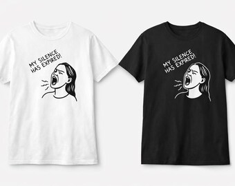 Survivor Voice Graphic Tee | Feminist Statement Shirt