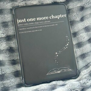 Just One More Chapter Kindle Insert | Book Lover Reader Gift (Printable PDF Download)