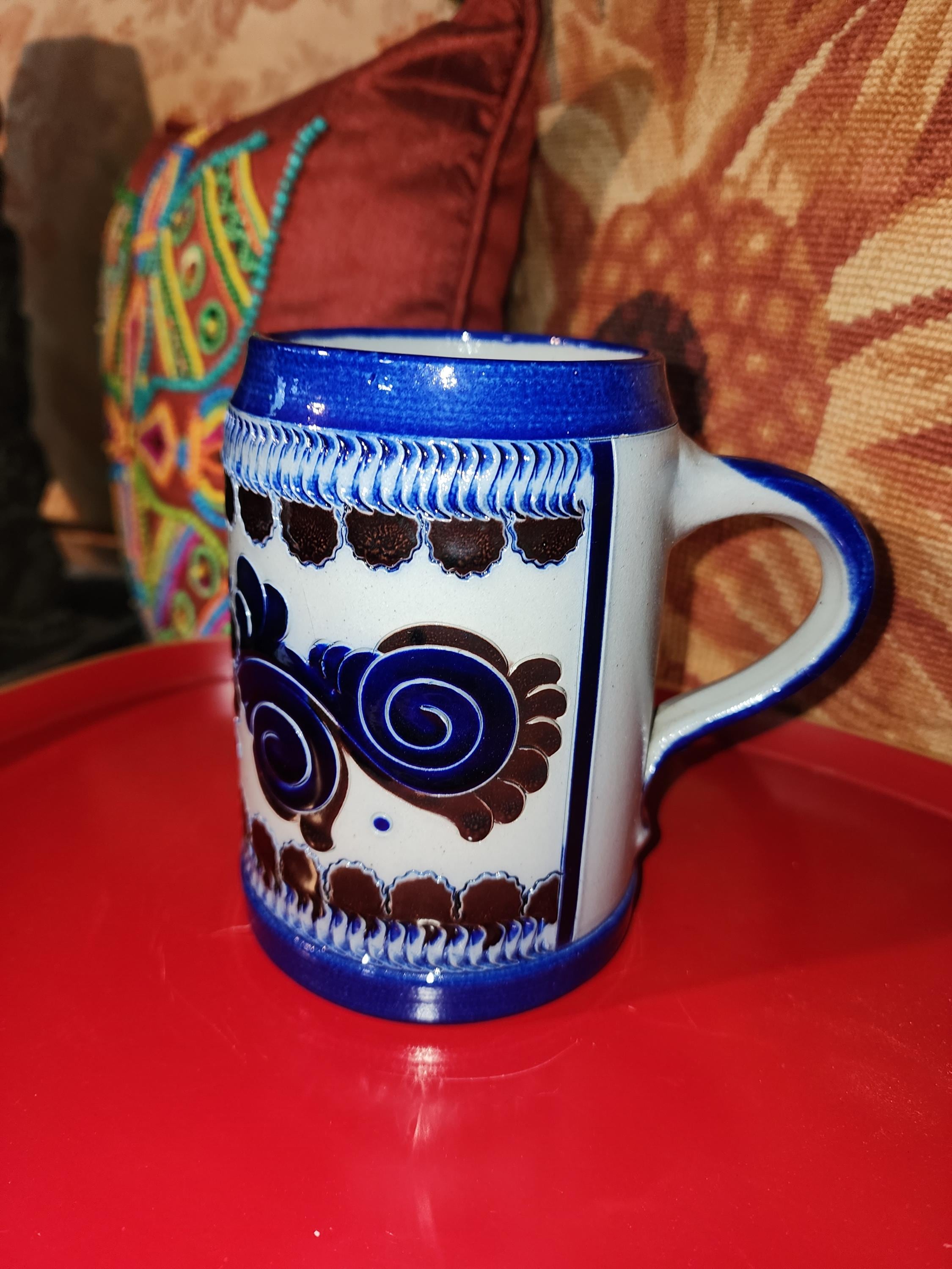 Reinhold Merkelbach Stoneware Salt Glaze Beer Mug Steins - Etsy