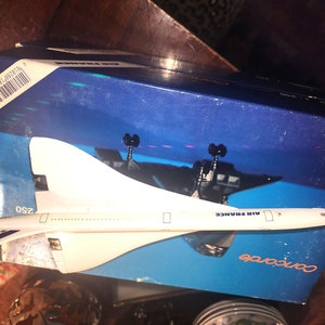 Air France Concorde Metal Model 1/250 Germany SCHARAK Super RARE