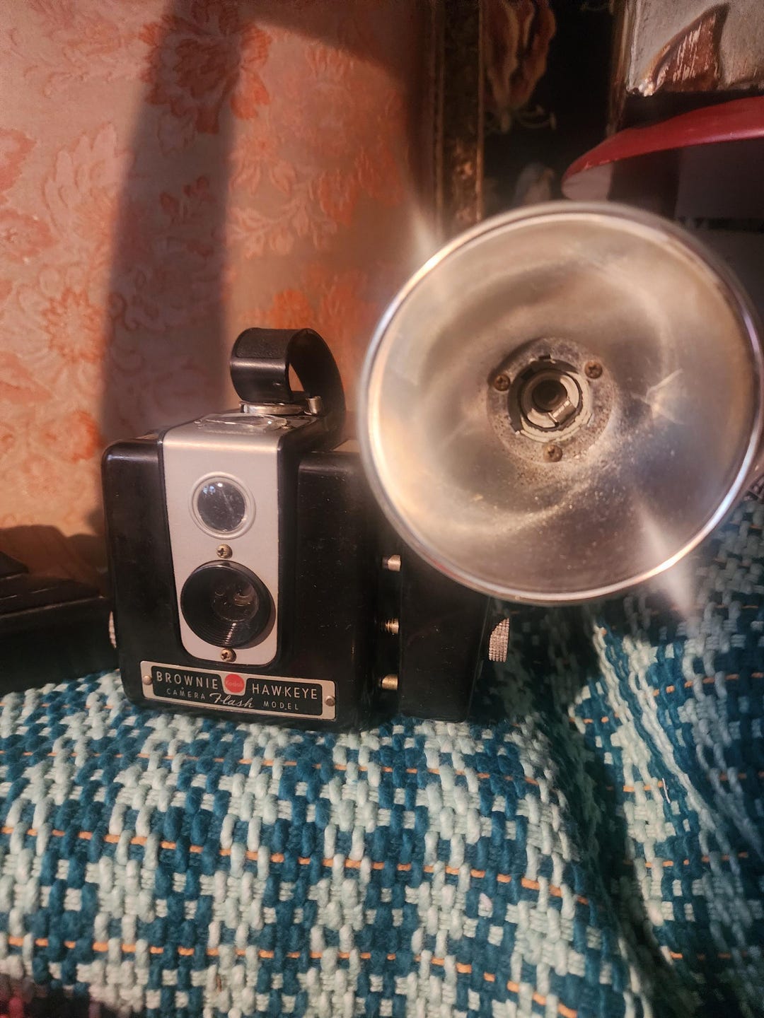Vintage Kodak Brownie Hawkeye Camera Flash Model With Flash Attachment ...