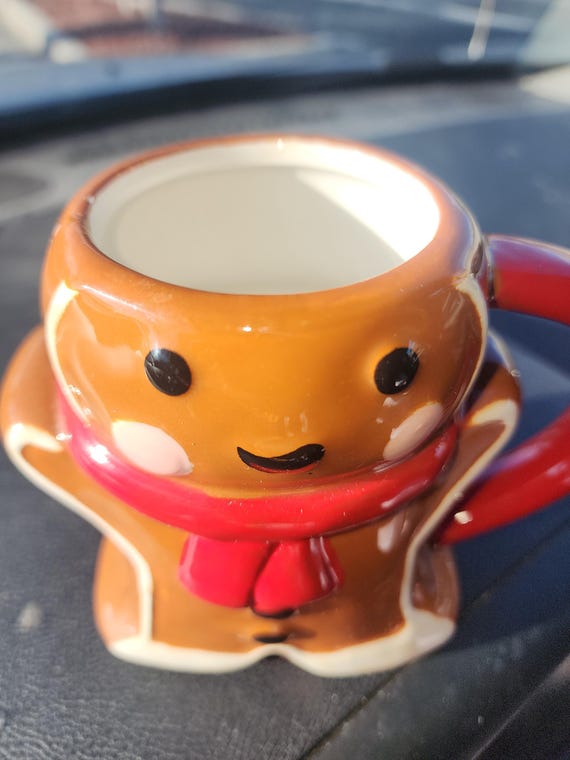 St. Nicholas Square Gingerbread Man Mug 8 OZ - Etsy
