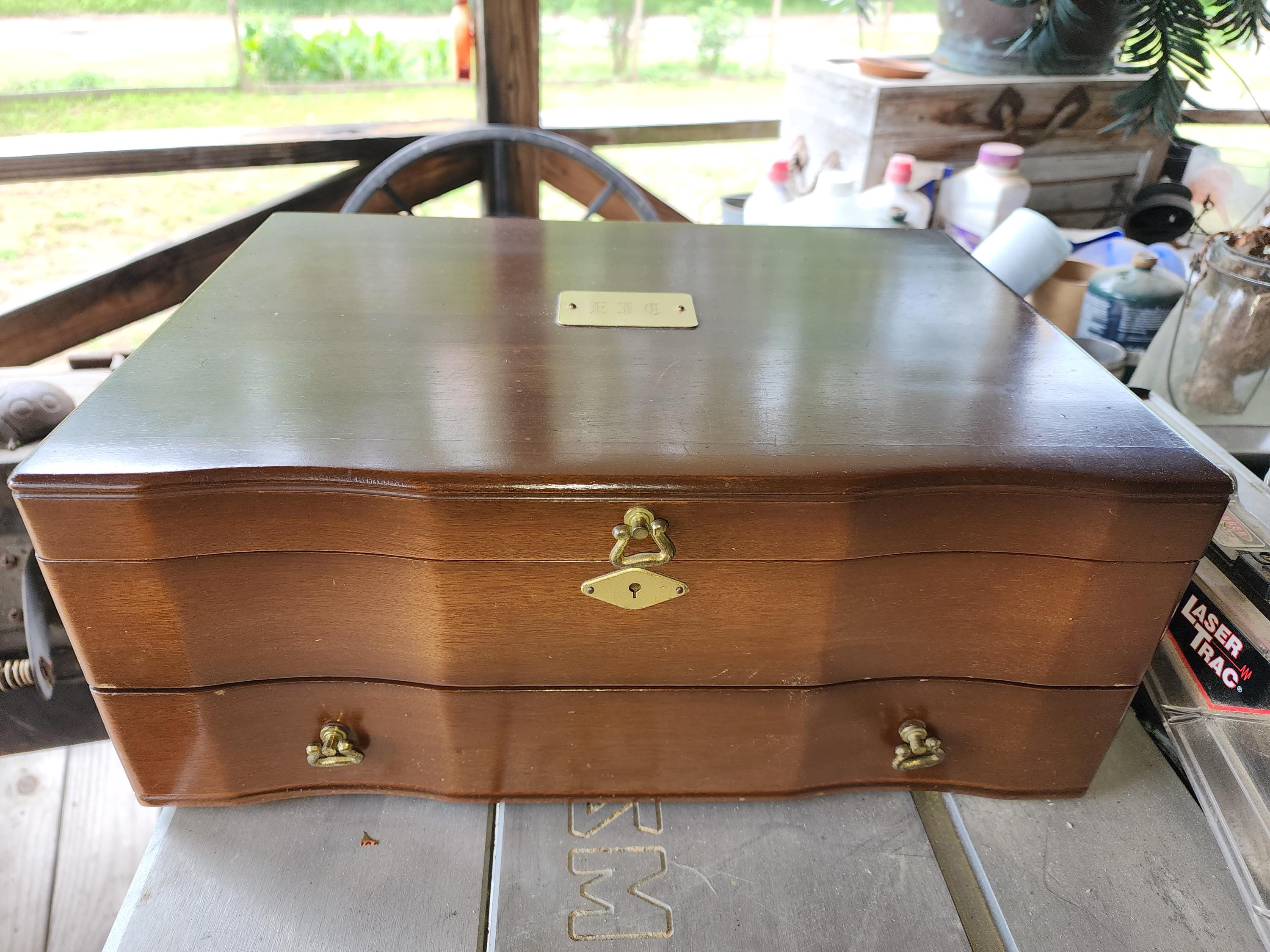 Reed & Barton Silverware Box - Etsy