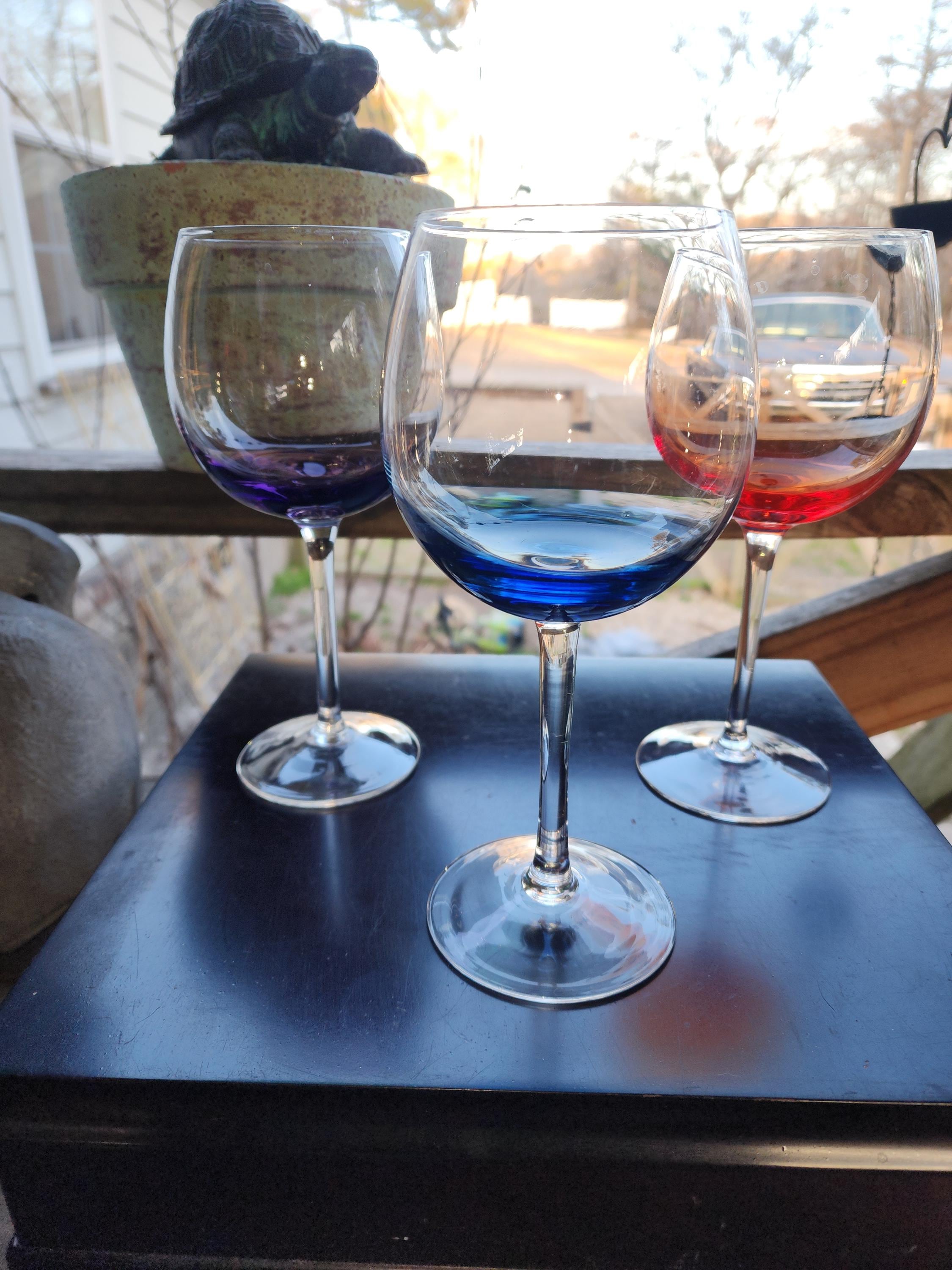 Bubble Wine Glasses - Etsy
