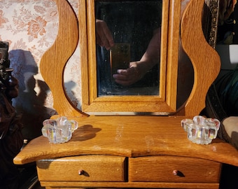 ドレッサー Retro mirror dresser Bolanburg - Two-tone - Dresser & Mirror – Rob's Furniture