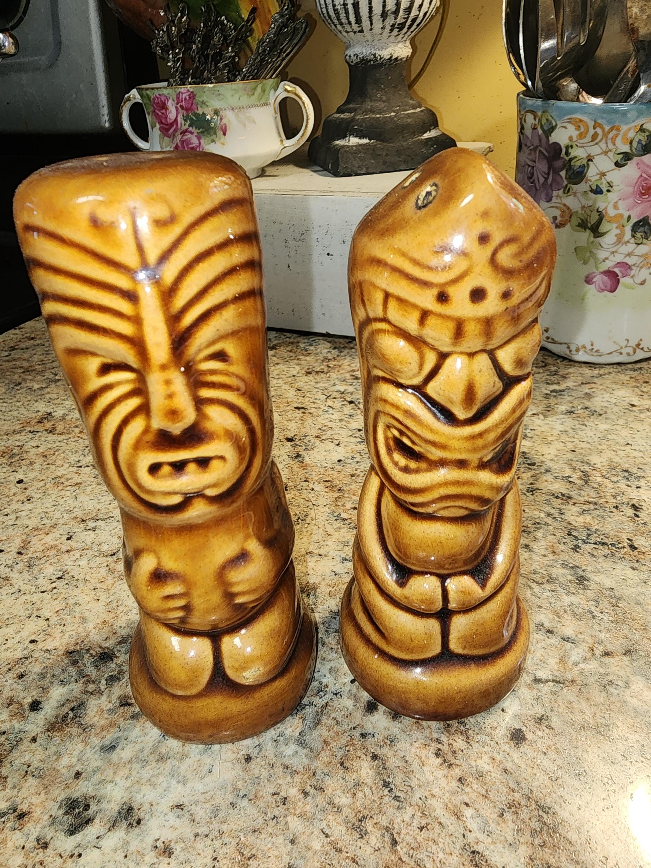 Vintage Tiki Set - Etsy