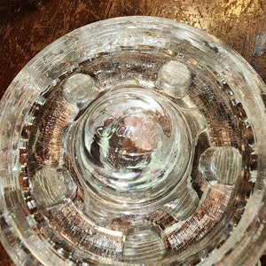 Fenton Glas runden Kerzenhalter-Set mit drei und einem halben Durchmesser Paar