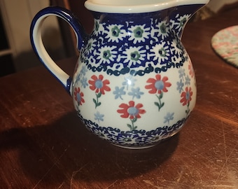 Small pitcher made in Poland 17oz Basia Pitcher - P217 Polonaise