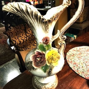 Italy Porcelain Vase - Etsy