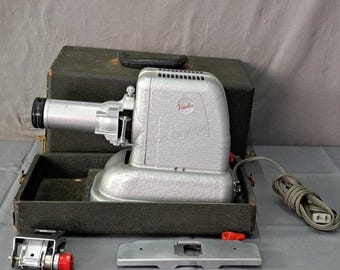 Vintage 8mm Melton Pocket Movie Viewer Player 50s Box