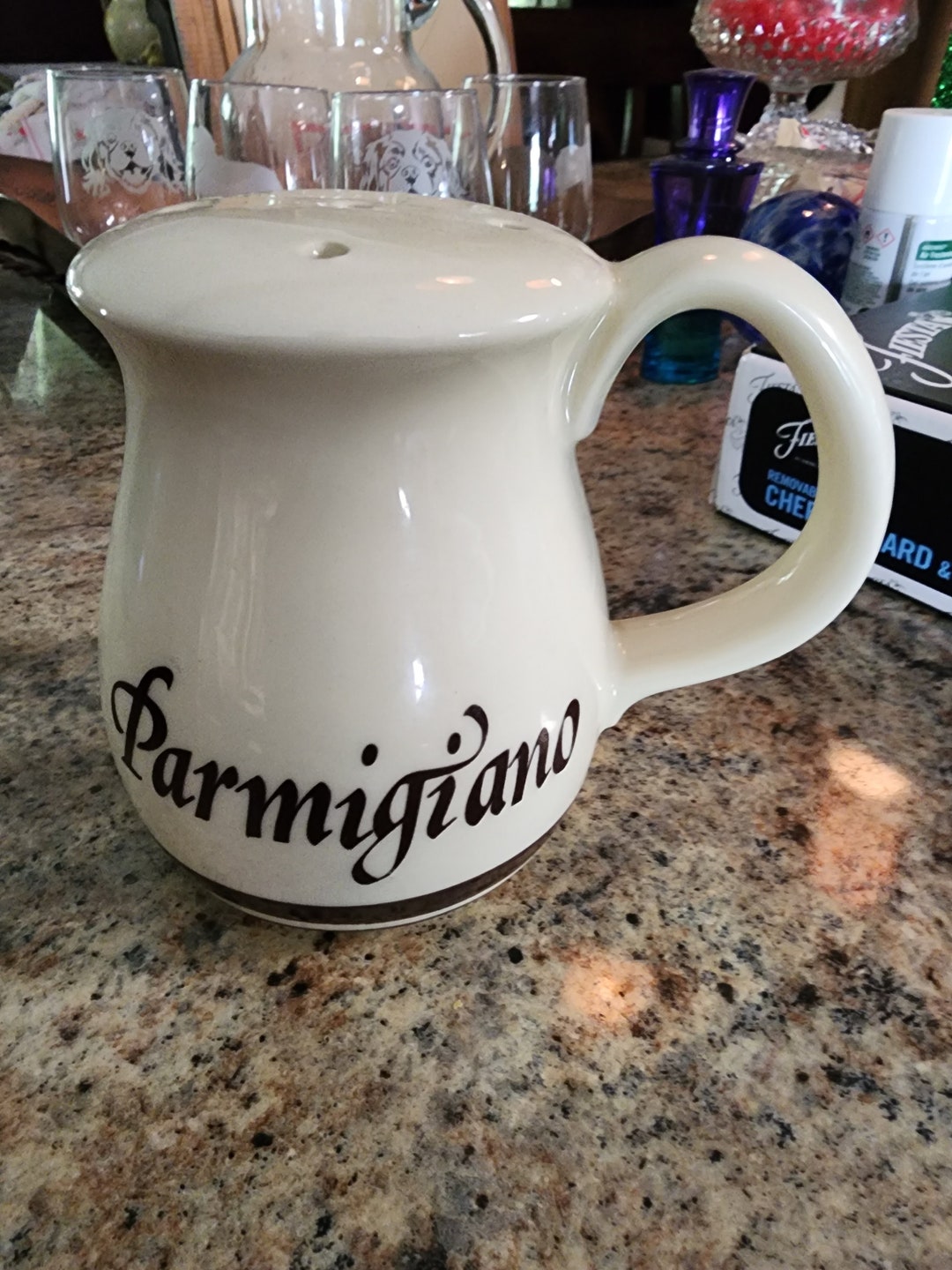 Parmiagano Parmesan Cheese Shaker Mccoy Pottery Vintage Etsy