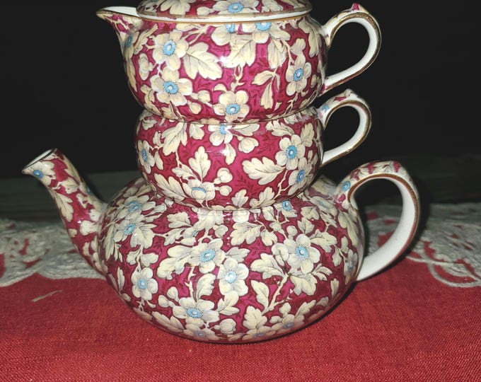 Lord Nelson Ware England Royal Brocade Chintz Tea Set - Etsy