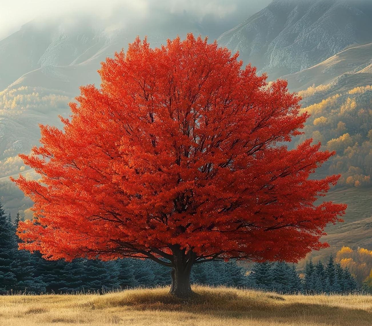 10 Northern Red Oak Seedlings- Fast Growing Tree With Beautiful