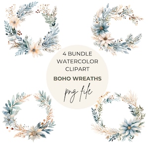 PNG | Wreath Clipart | Elegant | Watercolor Clipart | Elegant Wedding | Digital Download | Pampass Clipart | Commercial Use | Green Leaves