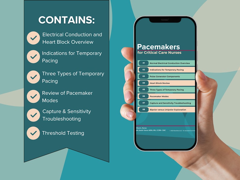 Temporary Pacemaker Guide for Critical Care Nurses image 1