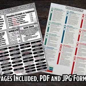 10th Edition Warhammer 40k Reference Cheat Sheet Stratagem - Etsy