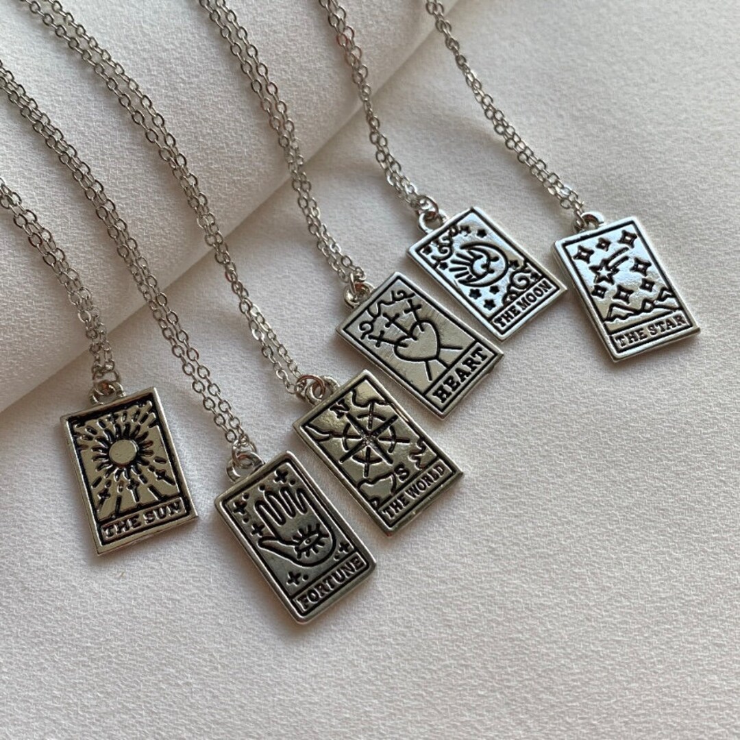 Fortune Tarot Card Necklace
