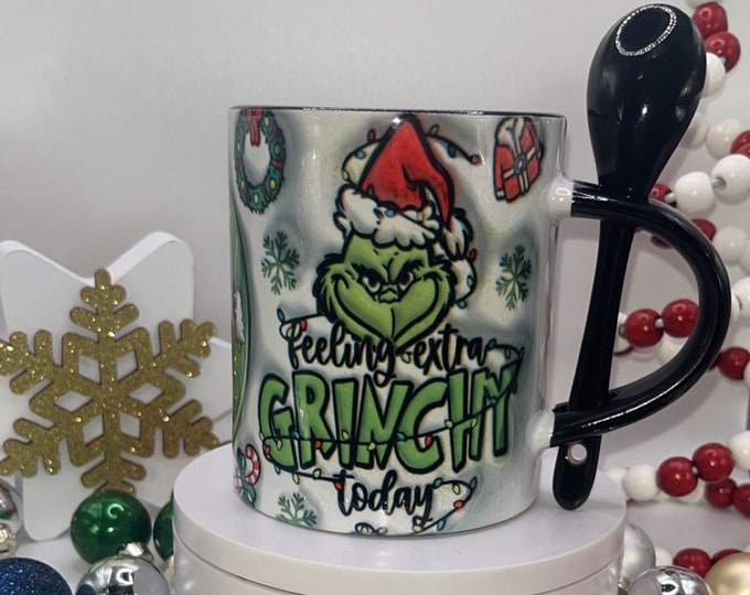 Grinch Coffee Mug - Etsy