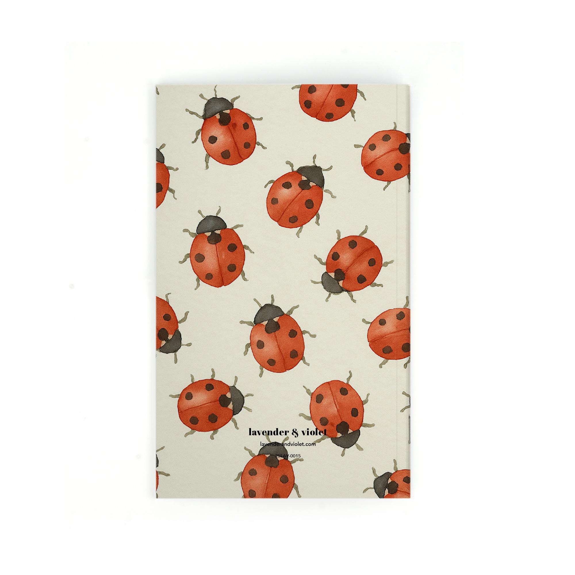 Ladybug Notebook Personalized Ladybug Notebook – Custom Name Journal – Choose Lined ...