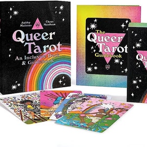 Queer Tarot Deck An Inclusive Deck and Guidebook, Oracle Cards, Oracle Deck image 1