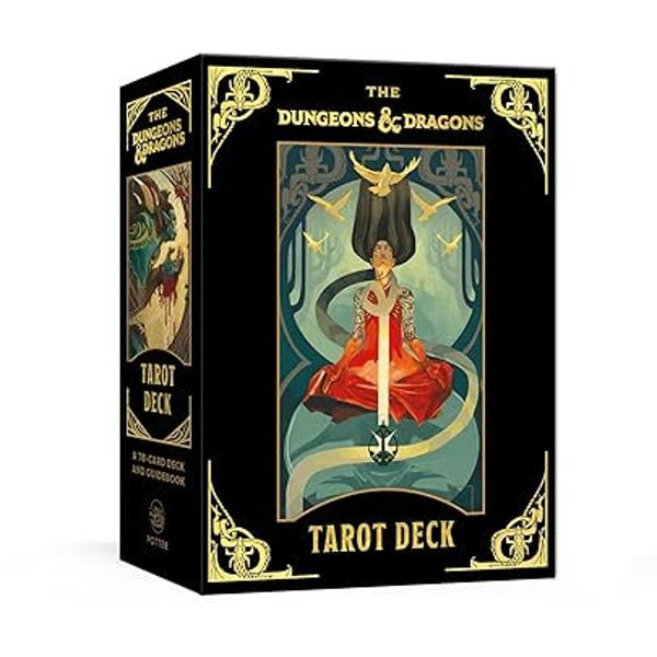 Dnd Spell Cards Dark Tarot Deck Dungeon Master Gift Tarot Card Set Dungeons And Dragons Tarot Deck A 78-Card Deck Guidebook