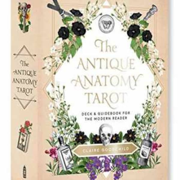 Antique Tarot Deck Skull Tarot Deck Gothic Tarot Deck Tarot Deck With Book The Antique Anatomy Tarot Kit With A Deck And Guidebook