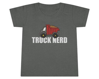 Truck Nerd Toddler T-shirt