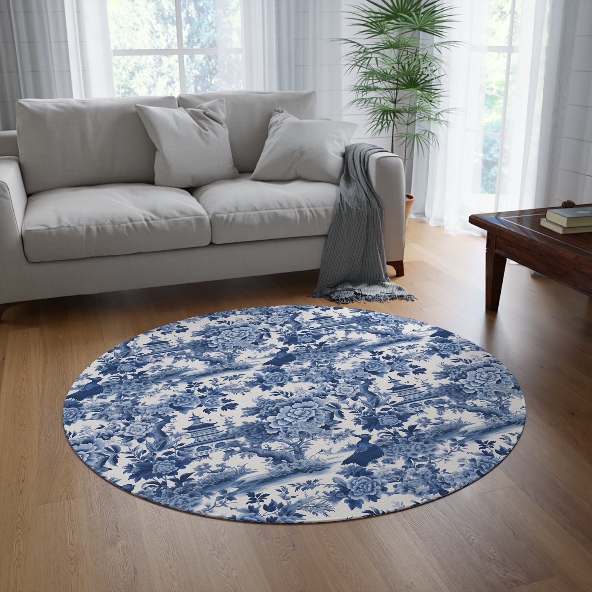 Abstract Watercolor Leaf Rug 2x3, 3x5, 4x6, 5x7, Round Rug, Indoor or  Outdoor Area Rug 