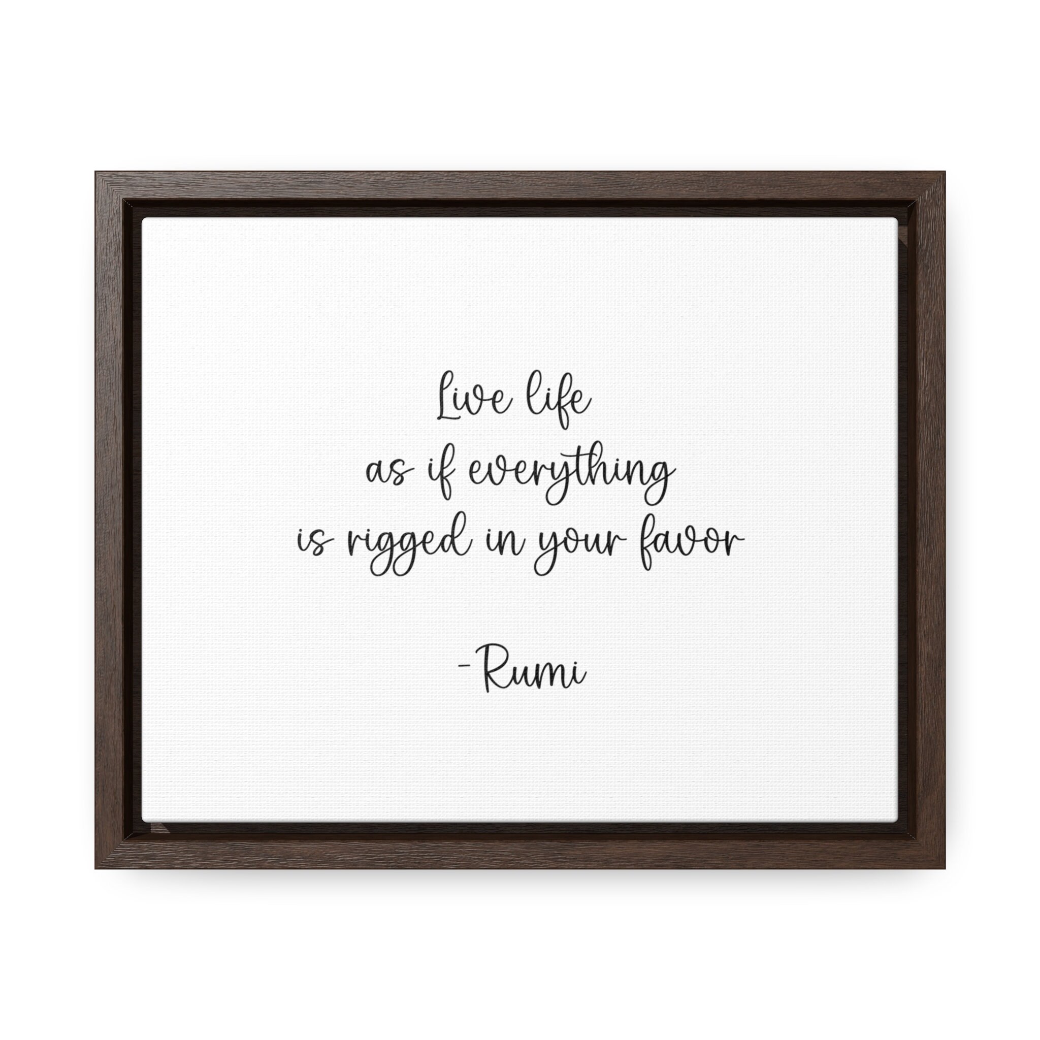 Rumi Quotes Inspirational Framed Wall Art Minimalist Wall Etsy