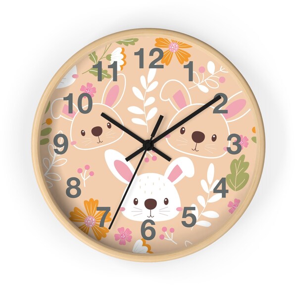 Nursery Clock Etsy