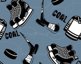 Hockey Muster: Sportbild (PNG Digitale Datei)