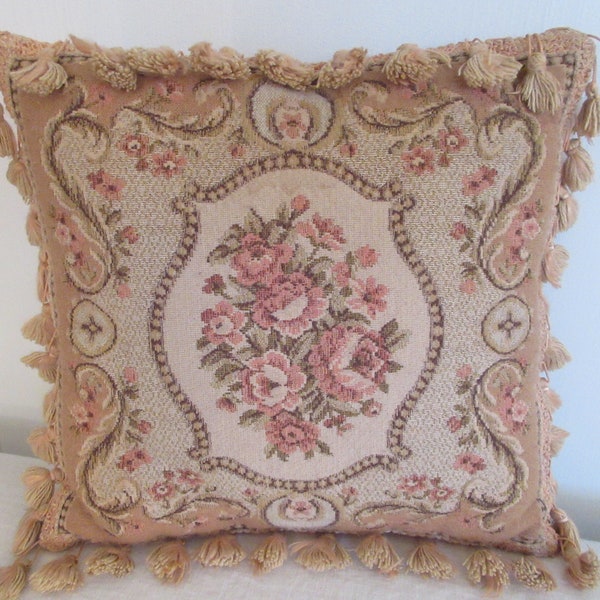 Aubusson Pillow Etsy