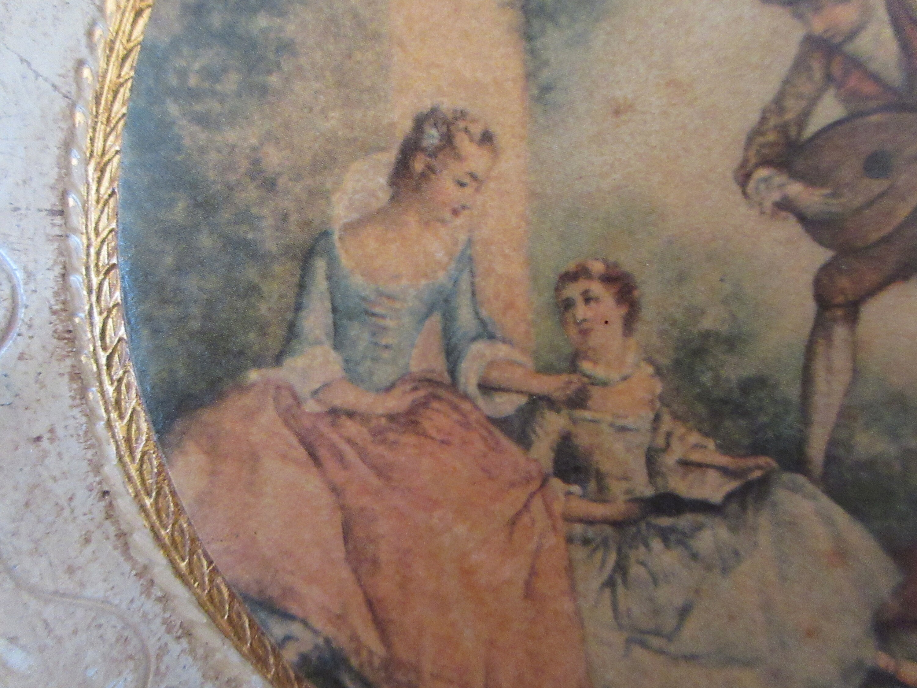Vintage Italian Florentine Wooden Wall Plaque Italy - Etsy