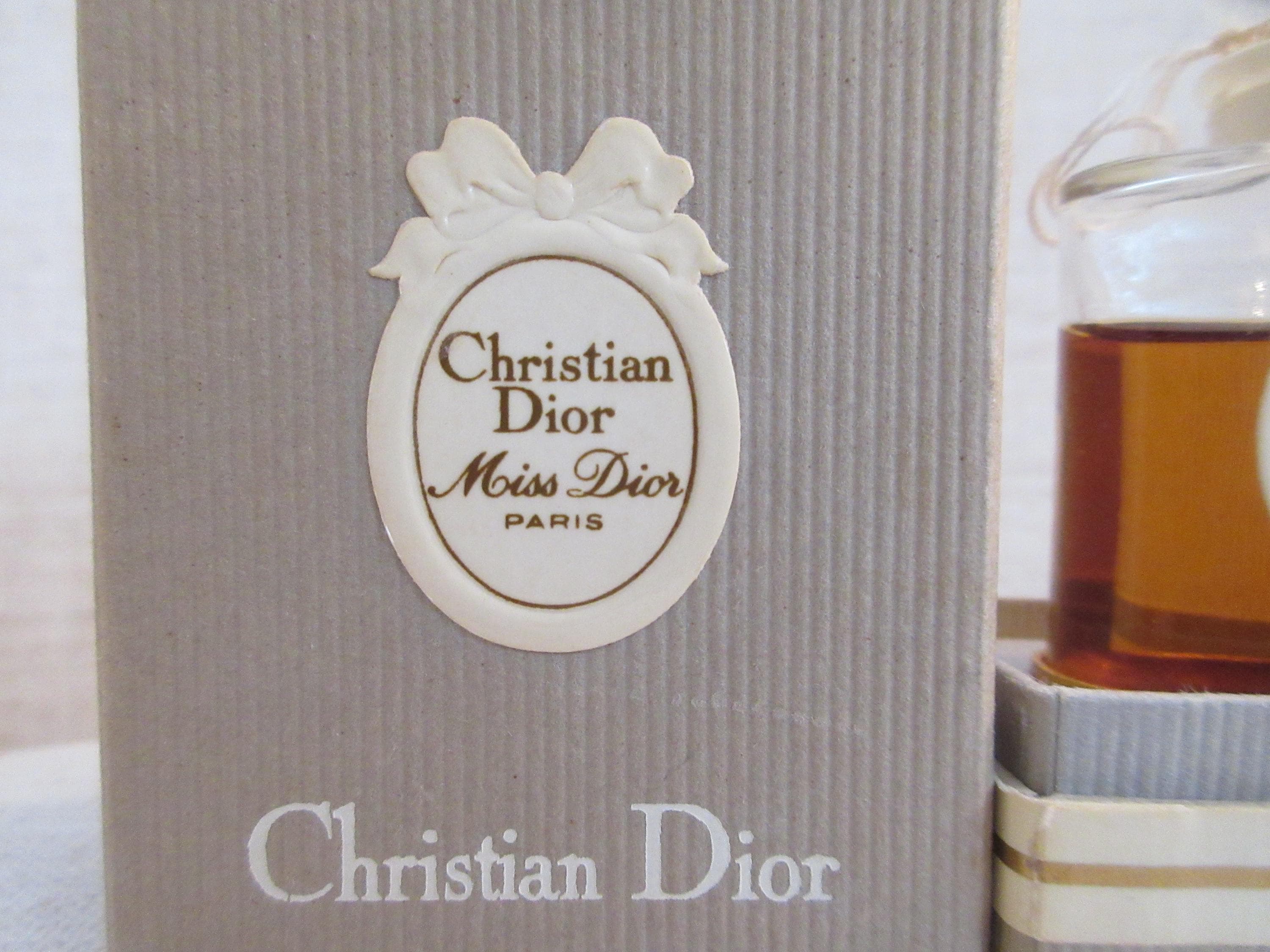 Vintage Christian Dior Miss Dior Perfume in Box France - Etsy