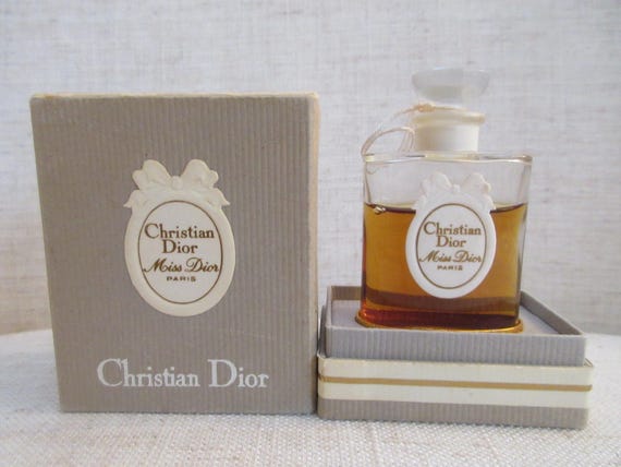 Vintage Christian Dior Miss Dior Perfume in Box France - Etsy