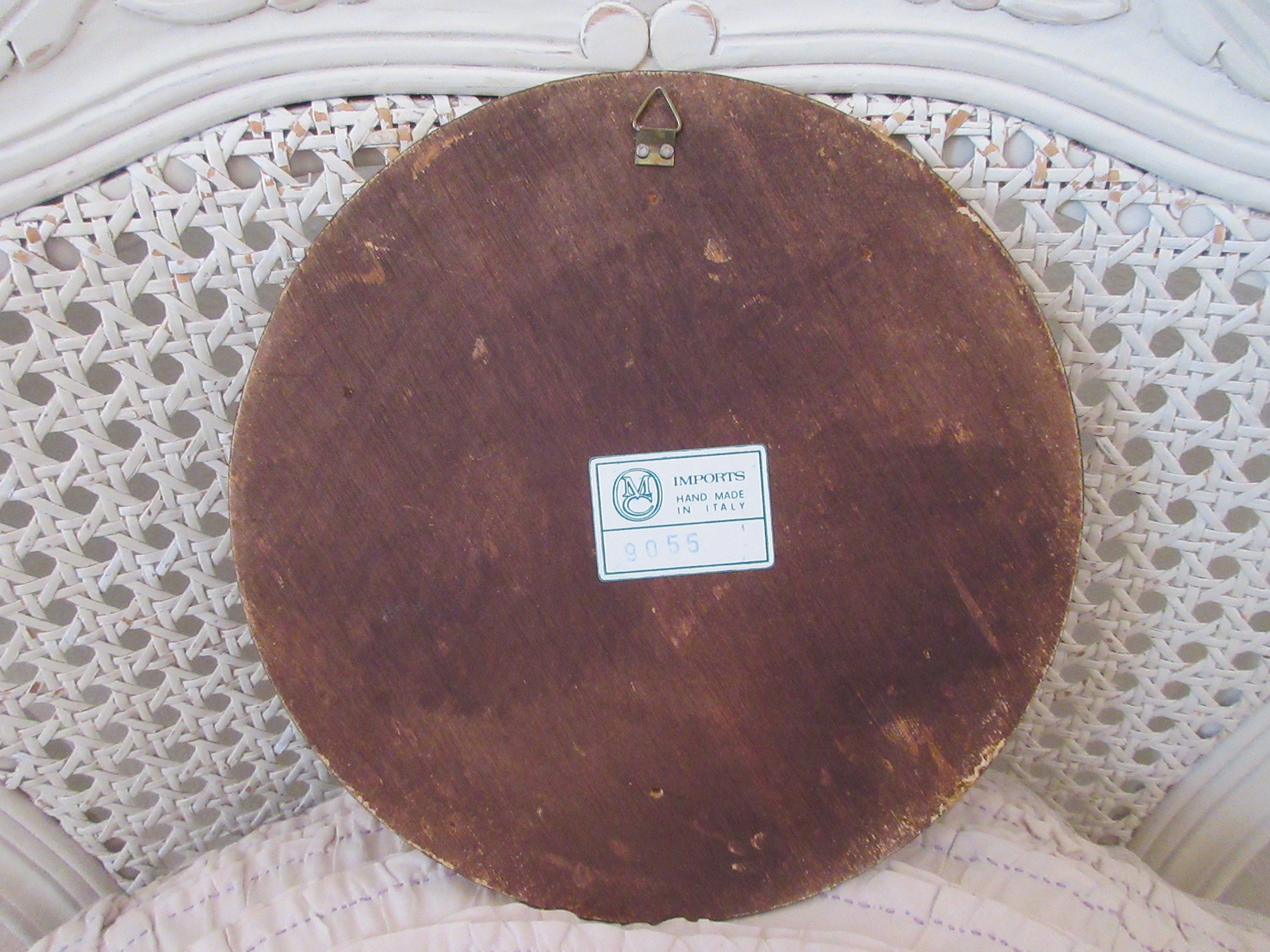 Vintage Italian Florentine Wooden Wall Plaque Italy - Etsy