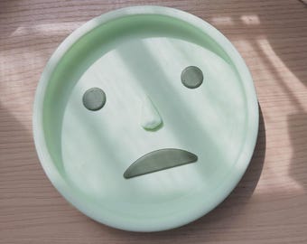 Green Dude Desk Dish | 3D Printed Desk Accessory