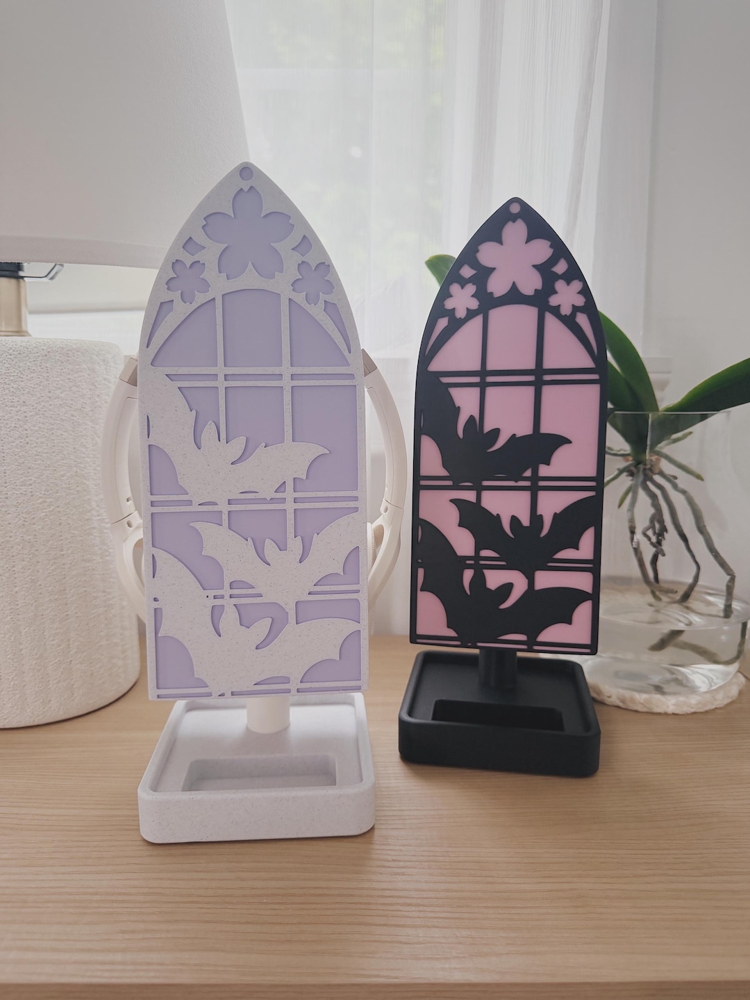 Cathedral Bat Headphone Stand | 3D Printed Desk Accessory - Etsy