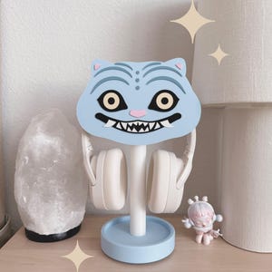 Tiger Headphone Stand | Inspired by KPDH | Desk Accessory | Streamer Decor