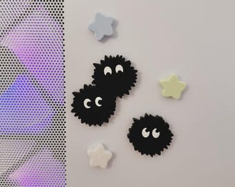 Mini Soot Magnets | 3D Printed Magnets