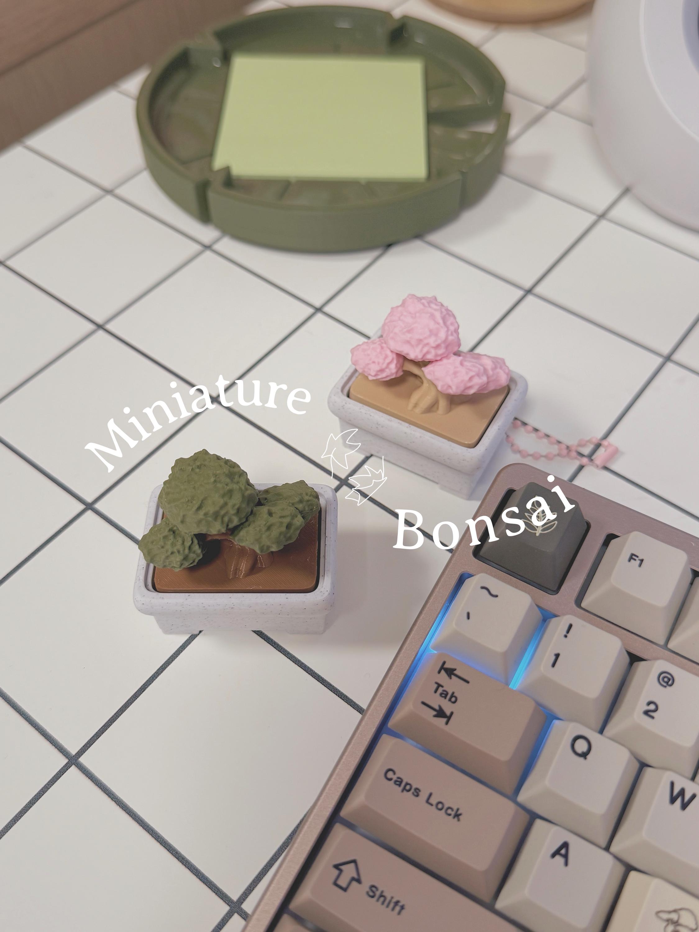 Miniature Bonsai Clicker | 3D Printed Fidget Toy, Desk Accessory - Etsy