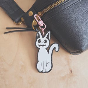 Jiji Cat Keychain: Studio Ghibli Acrylic Charm