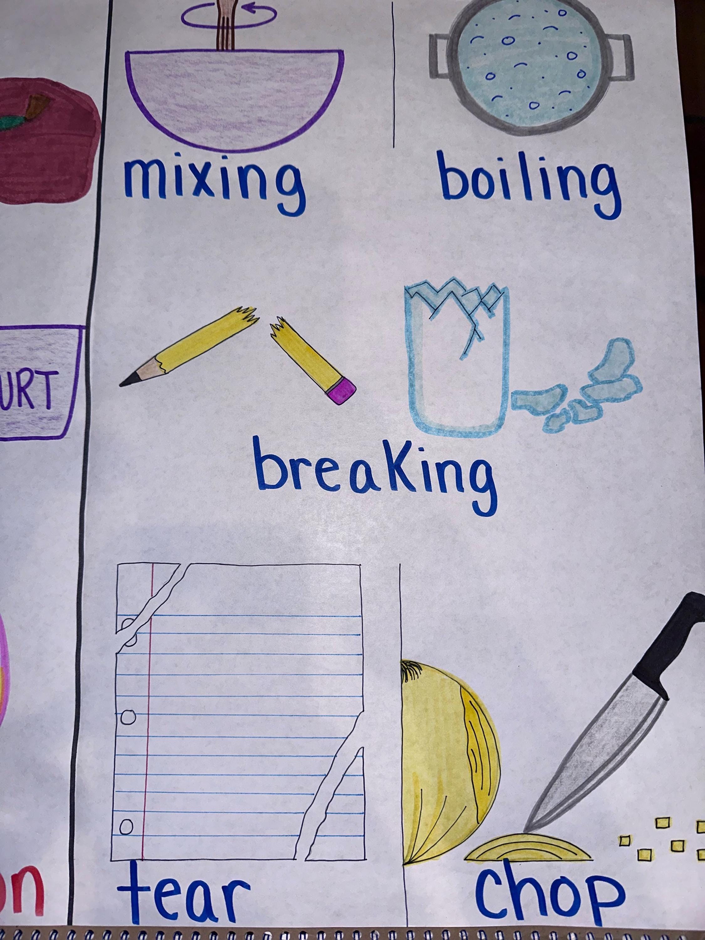 Chemical and Physical Changes for Elementary, Middle and High School - Etsy