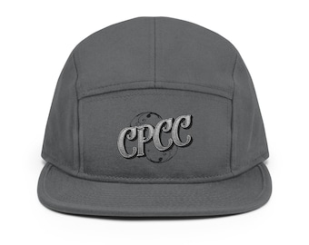 CPCC Embroidered 5 Panel Camper Hat