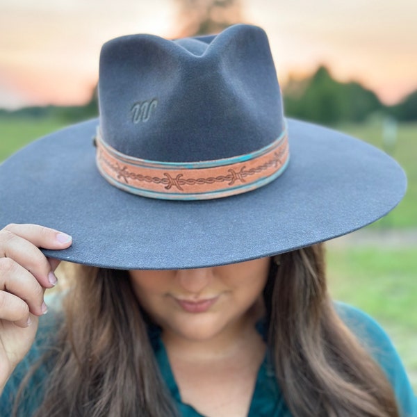 Cowboy Hat Band Etsy
