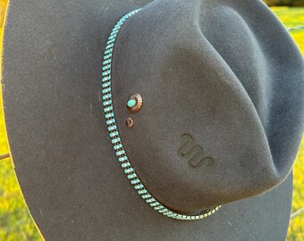 Hat Band | Sparkly Hat Band | NFR Shimmer Hat Band | Crystals | Rodeo Queen Hat Band | Cowgirl Hat Band | Blingy Hat Band | Christmas Gift