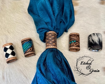 Western Scarf Slide | Wild Rag Slide | Western Scarf Ring | Bandana Slide | Southwestern Scarf Slide | Christmas Gift | Stocking Stuffers