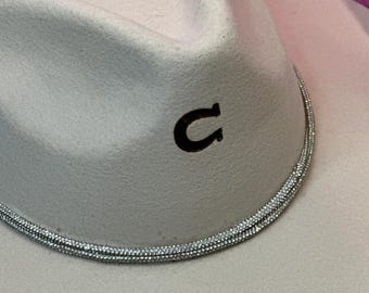 Hat Band | Sparkly Hat Band | NFR Shimmer Hat Band | Silver, Pink, Turquoise, Black | Rodeo Queen Hat Band | Cowgirl Hat Band