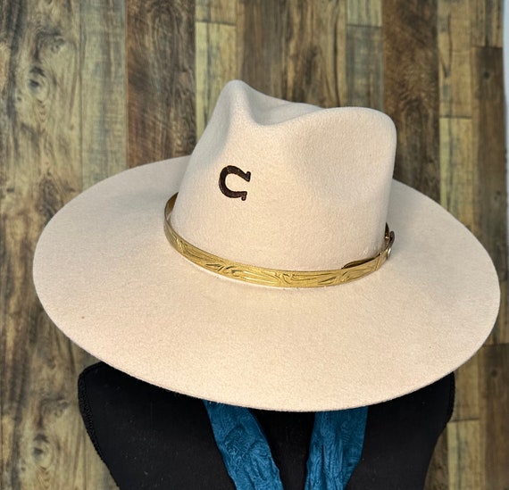 Gold Engraved Hat Band | Silver Engraved Hat Band | Cowgirl Hat Band | Metal Hat Band | Buckle Clasp | Gift for Her | Western Style